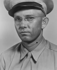 WWII newspaper clipping photo of U.S. Army Private Arthur Joyner 